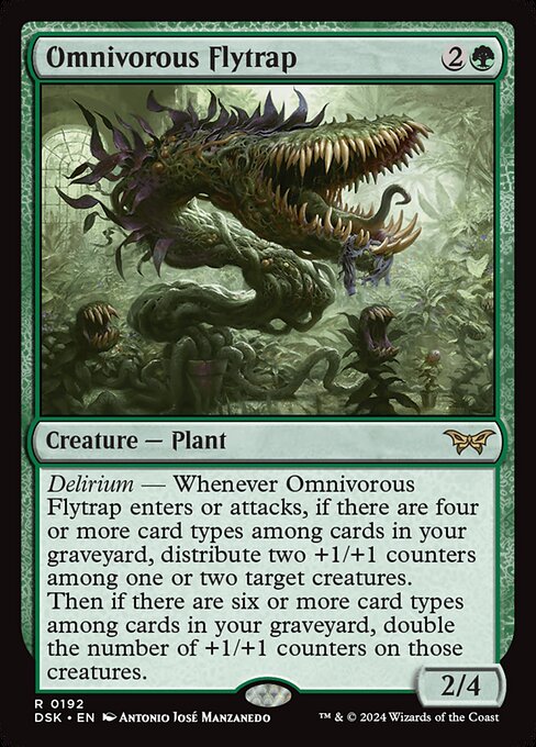 Omnivorous Flytrap (192) - Duskmourn: House of Horror - Game On