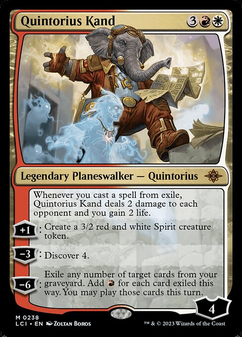 Quintorius Kand (238) (Foil) - The Lost Caverns of Ixalan - Game On