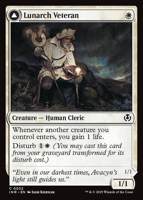 Lunarch Veteran // Luminous Phantom (32) - Innistrad Remastered - Game On