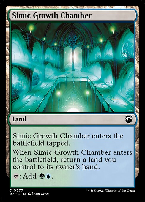 Simic Growth Chamber (377) - Modern Horizons 3 Commander - Game On
