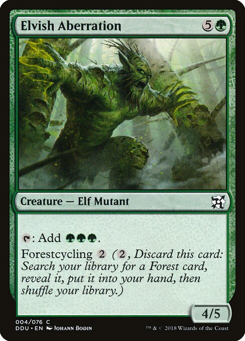 Elvish Aberration (4) - Duel Decks: Elves vs. Inventors - Game On