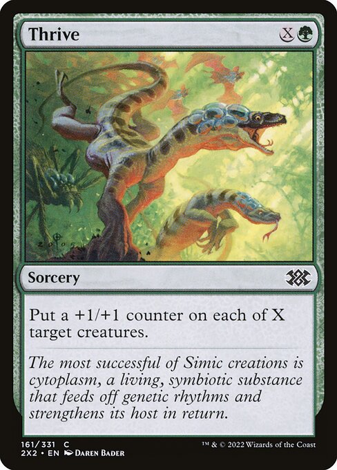Thrive (161) (Foil) - Double Masters 2022 - Game On
