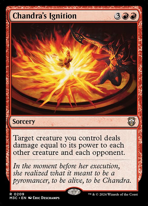 Chandra's Ignition (209) - Modern Horizons 3 Commander - Game On
