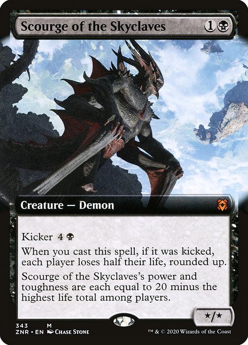 Scourge of the Skyclaves (343) - EXTENDED ART (Foil) - Zendikar Rising - Game On