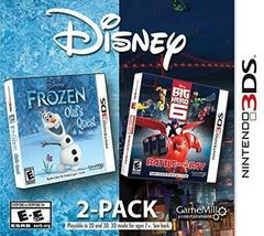 Frozen & Big Hero 6 Disney 2 Pack - Nintendo 3DS (Loose (Game Only)) - Game On