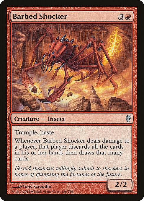 Barbed Shocker (136) - Conspiracy - Game On
