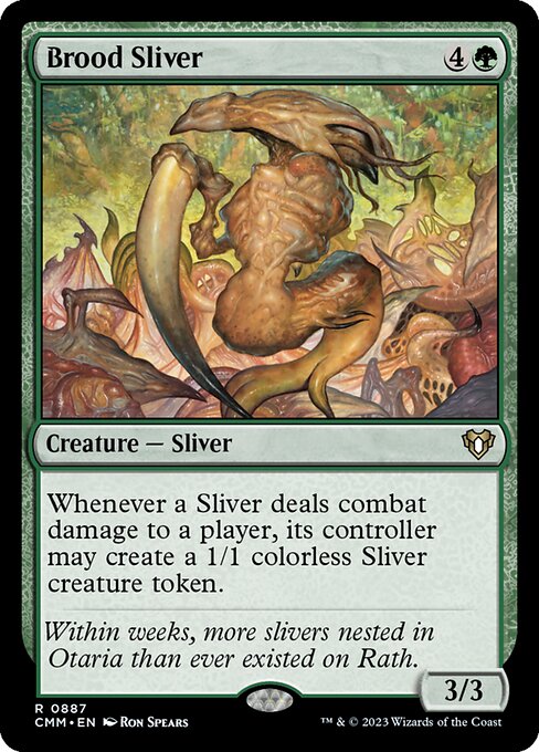 Brood Sliver (887) - Commander Masters - Game On