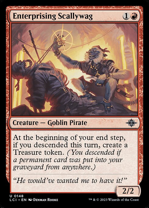 Enterprising Scallywag (148) (Foil) - The Lost Caverns of Ixalan - Game On
