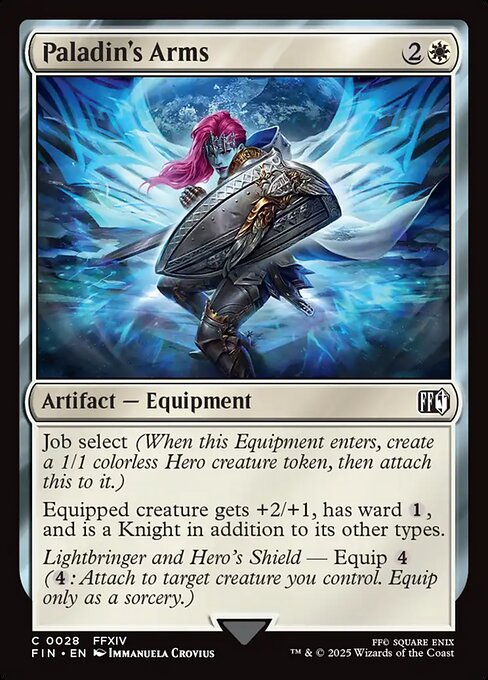 Paladin's Arms (28) (Foil) - Final Fantasy - Game On