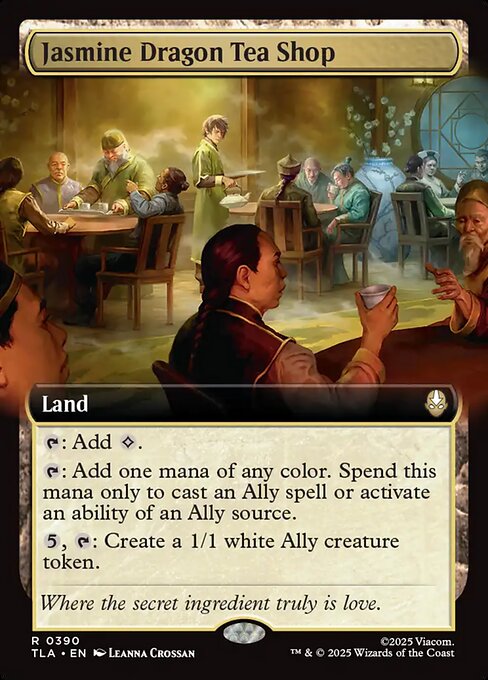 Jasmine Dragon Tea Shop (390) - EXTENDED ART (Foil) - Avatar: The Last Airbender - Game On