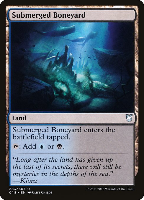Submerged Boneyard (283) - Commander 2018 - Game On