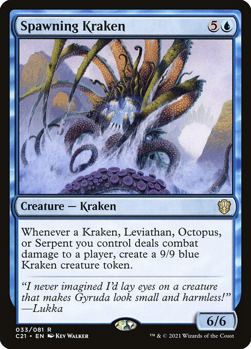 Spawning Kraken (33) - Commander 2021 - Game On