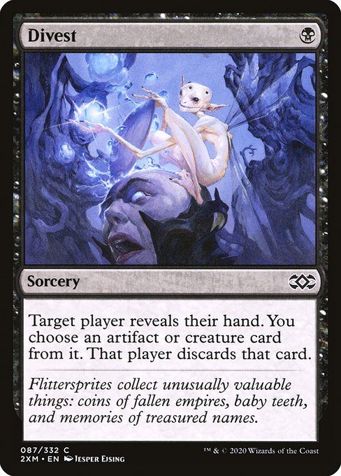 Divest (87) (Foil) - Double Masters - Game On