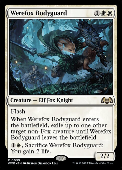Werefox Bodyguard (39) - Wilds of Eldraine - Game On