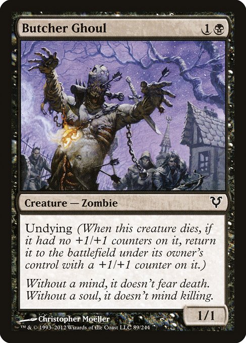 Butcher Ghoul (89) - Avacyn Restored - Game On