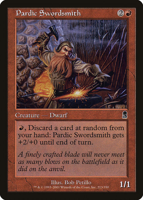 Pardic Swordsmith (213) (Foil) - Odyssey - Game On