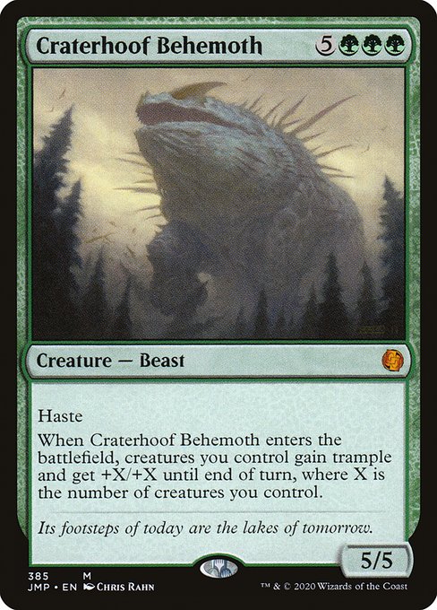Craterhoof Behemoth (385) - Jumpstart - Game On