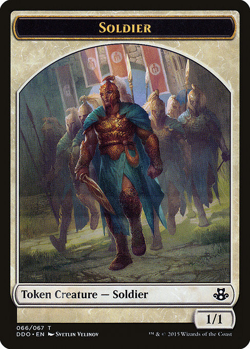 Soldier (66) - FULL ART - Duel Decks: Elspeth vs. Kiora - Game On