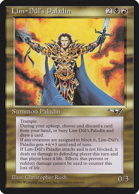 Lim-Dûl's Paladin (108) - Alliances - Game On