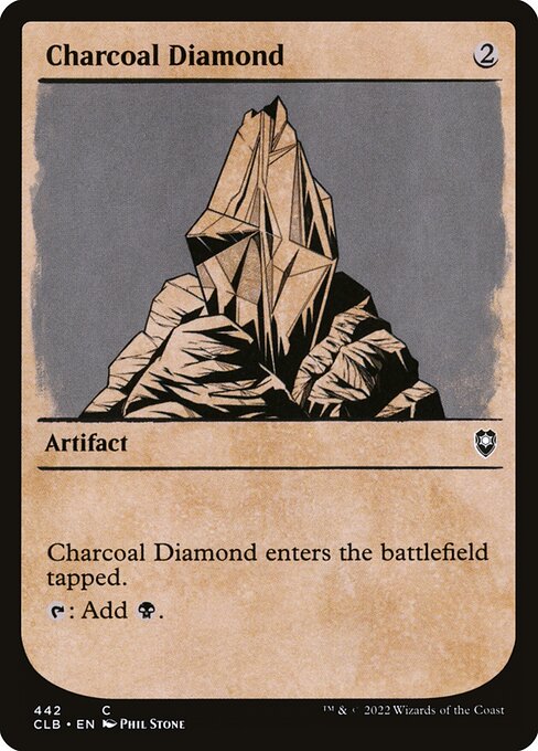 Charcoal Diamond (442) - SHOWCASE - Commander Legends: Battle for Baldur's Gate - Game On