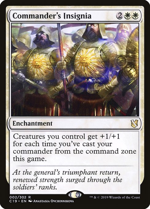 Commander's Insignia (2) - Commander 2019 - Game On