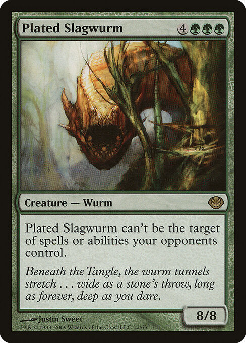 Plated Slagwurm (12) - Duel Decks: Garruk vs. Liliana - Game On