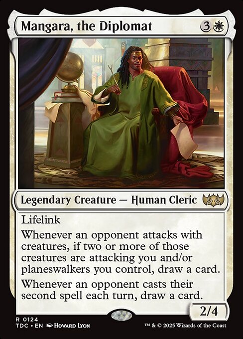 Mangara, the Diplomat (124) - Tarkir: Dragonstorm Commander - Game On
