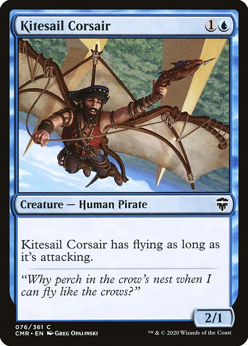 Kitesail Corsair (76) (Foil) - Commander Legends - Game On