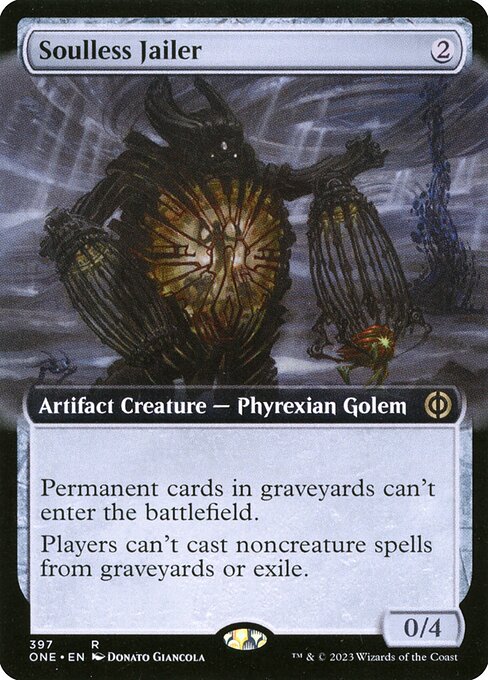 Soulless Jailer (397) - EXTENDED ART (Foil) - Phyrexia: All Will Be One - Game On