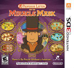 Professor Layton and The Miracle Mask - Nintendo 3DS (Loose (Game Only)) - Game On