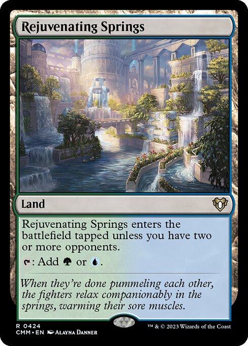 Rejuvenating Springs (424) - Commander Masters - Game On