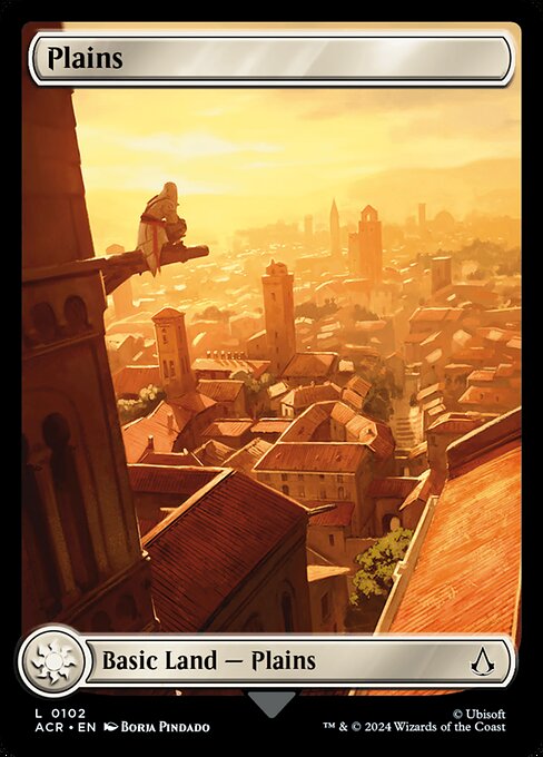 Plains (102) - FULL ART - Assassin's Creed - Game On