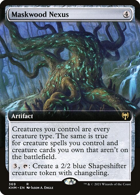 Maskwood Nexus (369) - EXTENDED ART (Foil) - Kaldheim - Game On