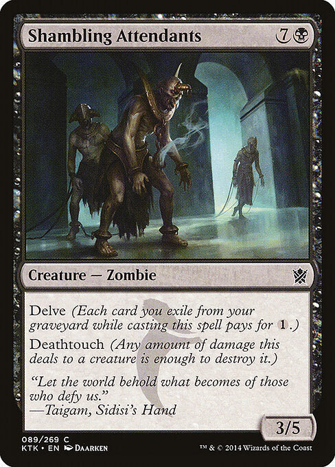 Shambling Attendants (89) (Foil) - Khans of Tarkir - Game On
