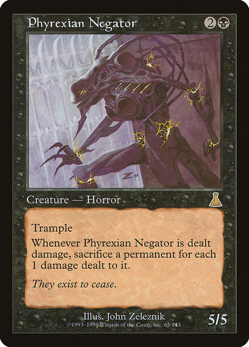 Phyrexian Negator (65) - Urza's Destiny - Game On