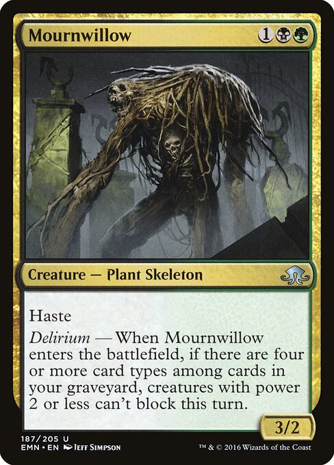 Mournwillow (187) (Foil) - Eldritch Moon - Game On