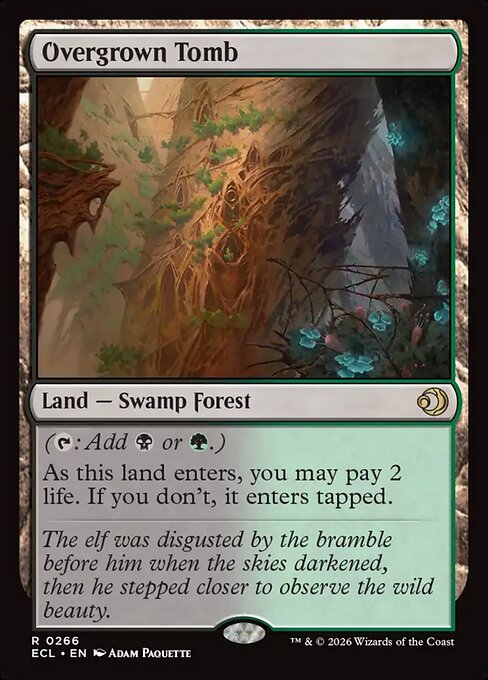 Overgrown Tomb (266) - Lorwyn Eclipsed - Game On