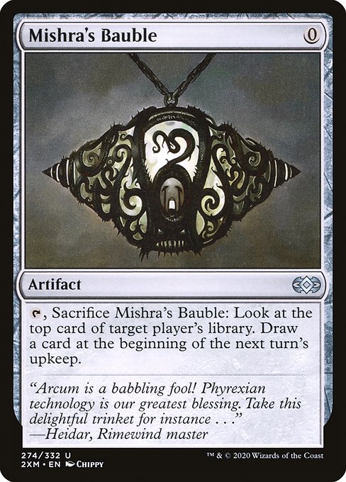 Mishra's Bauble (274) (Foil) - Double Masters - Game On