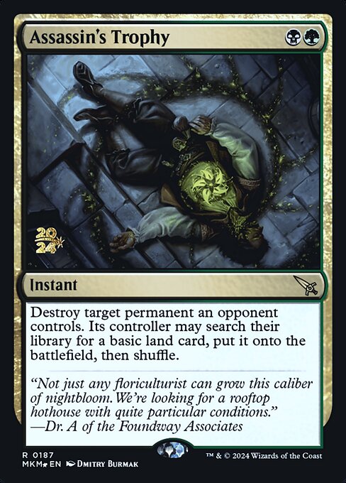Assassin's Trophy (187s) (Foil) - Murders at Karlov Manor Promos - Game On