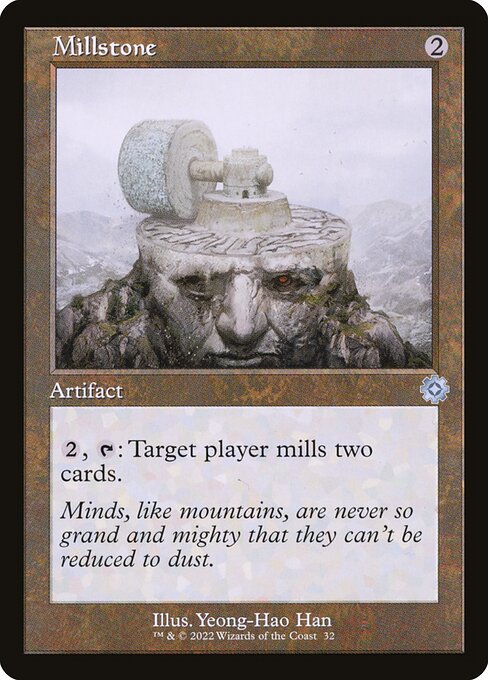 Millstone (32) (Foil) - The Brothers' War Retro Artifacts - Game On