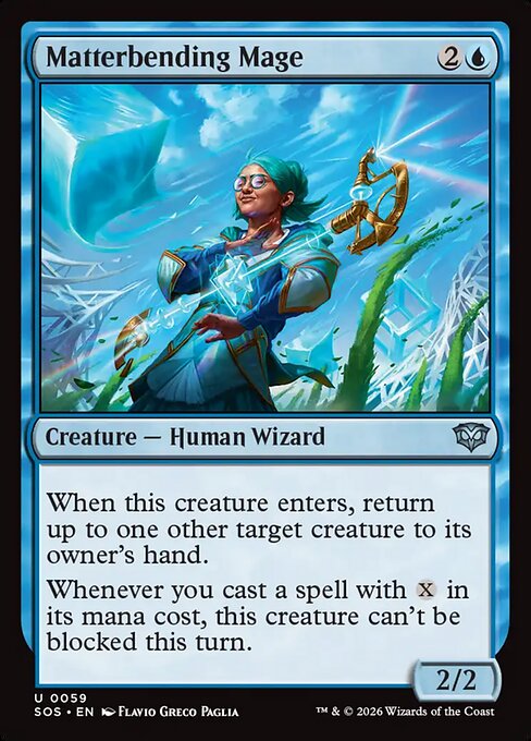 Matterbending Mage (59) (Foil) - Secrets of Strixhaven - Game On