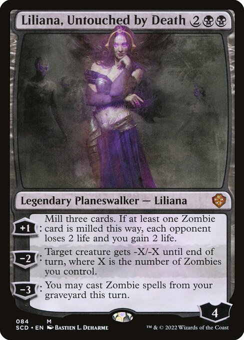 Liliana, Untouched by Death (84) - Starter Commander Decks - Game On