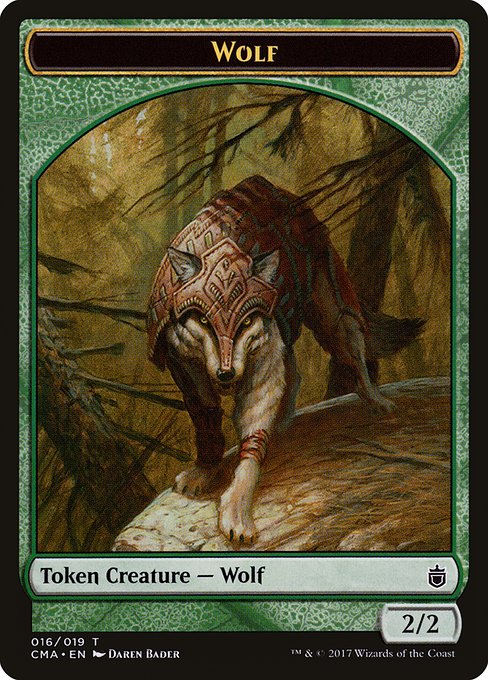 Wolf (16) - Commander Anthology Tokens - Game On