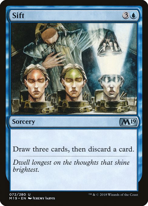 Sift (72) (Foil) - Core Set 2019 - Game On