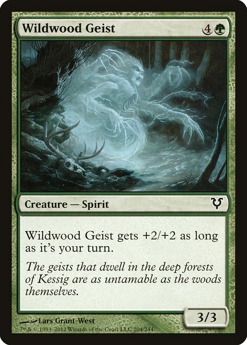 Wildwood Geist (204) - Avacyn Restored - Game On
