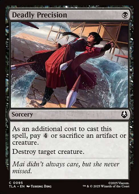 Deadly Precision (95) (Foil) - Avatar: The Last Airbender - Game On