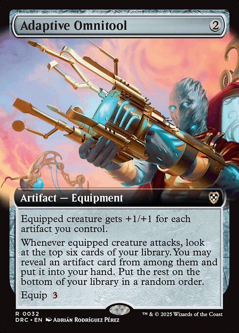 Adaptive Omnitool (32) - EXTENDED ART - Aetherdrift Commander - Game On