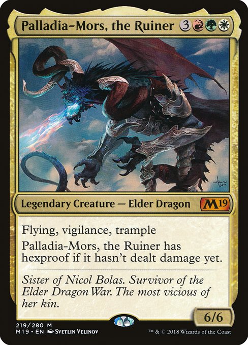 Palladia-Mors, the Ruiner (219) - Core Set 2019 - Game On