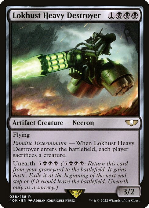 Lokhust Heavy Destroyer (38) - Warhammer 40,000 Commander - Game On