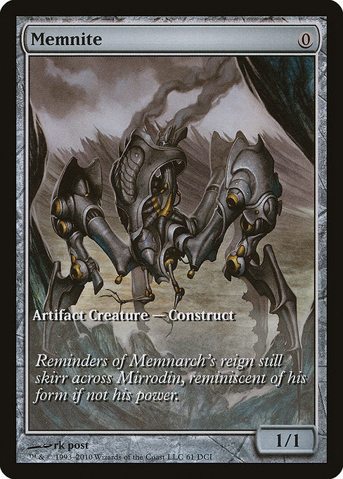 Memnite (61) - FULL ART - DCI Promos - Game On